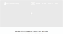 Desktop Screenshot of conqueststaffingllc.com